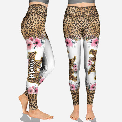 Mama Bear - Personalized Mother's day Mother Hoodie and Leggings
