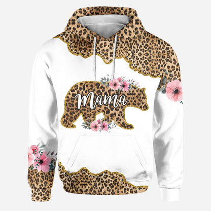 Mama Bear - Personalized Mother's day Mother Hoodie and Leggings