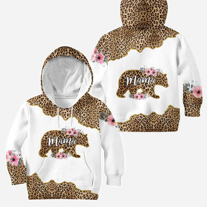 Mama Bear - Personalized Mother's day Mother Hoodie and Leggings