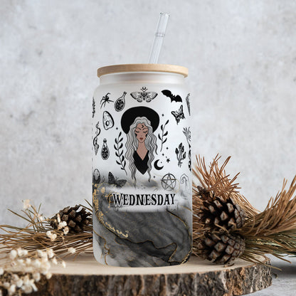 I'm Not Sugar And Spice - Personalized Witch Can Glass