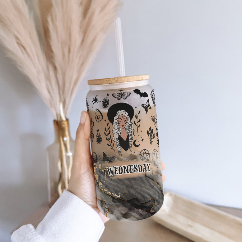 I'm Not Sugar And Spice - Personalized Witch Can Glass