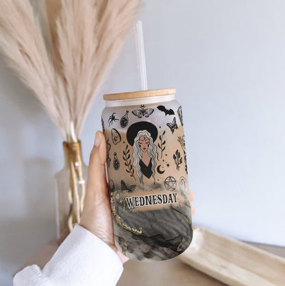 I'm Not Sugar And Spice - Personalized Witch Can Glass