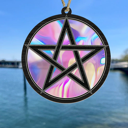 Something Wicked This Way Comes - Witch Suncatcher