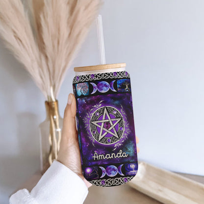 Witch Please - Personalized Witch Can Glass