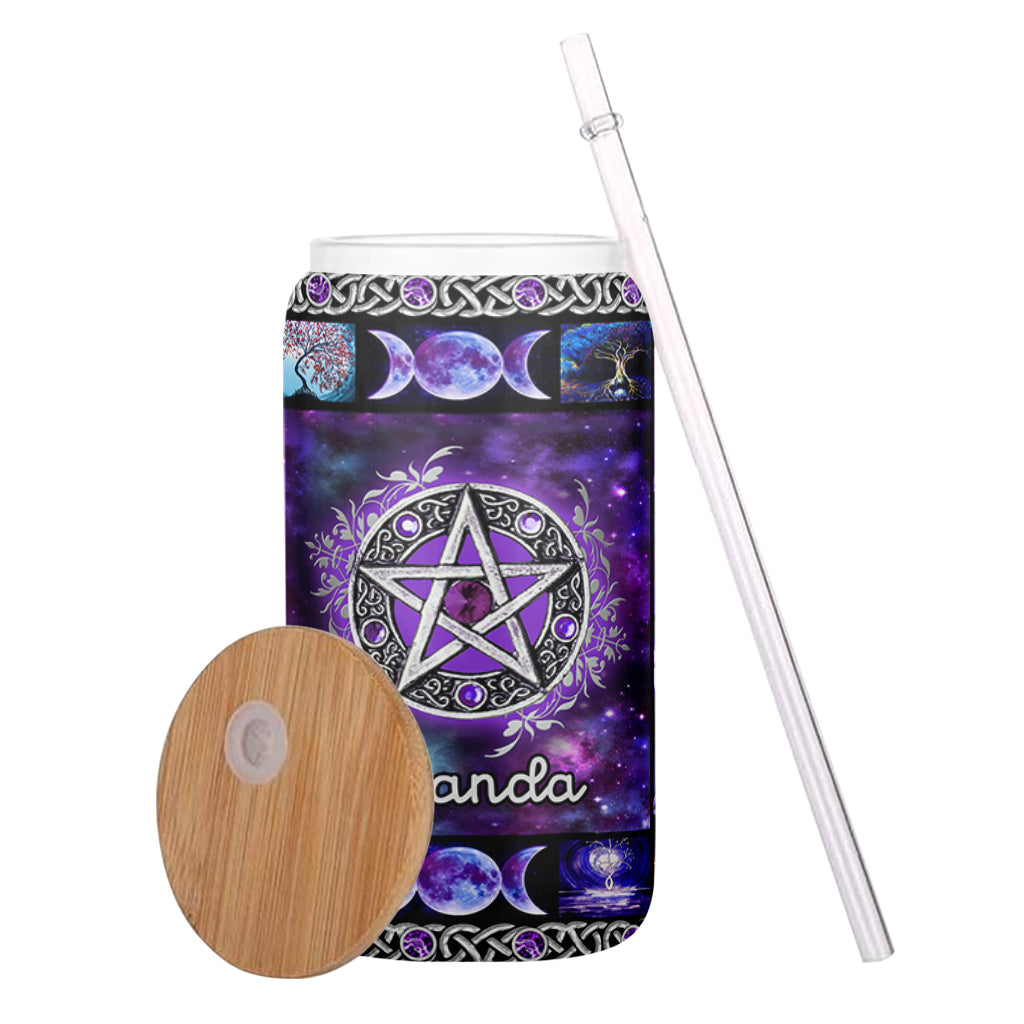 Witch Please - Personalized Witch Can Glass