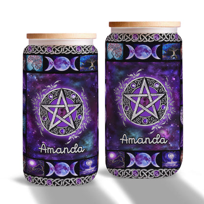 Witch Please - Personalized Witch Can Glass