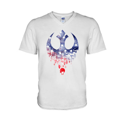 Rebel - Independence Day The Force T-shirt and Hoodie