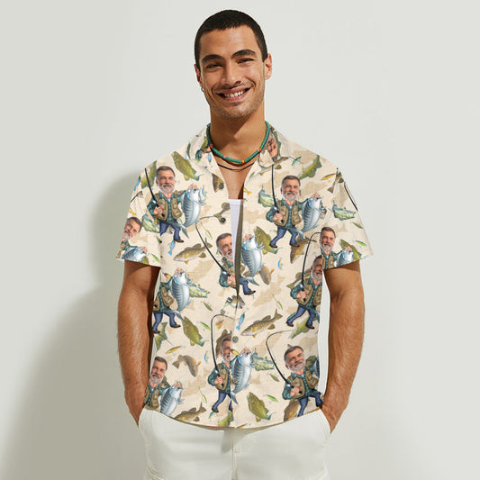 Fishing Shirt - Personalized Fishing Hawaiian Shirt