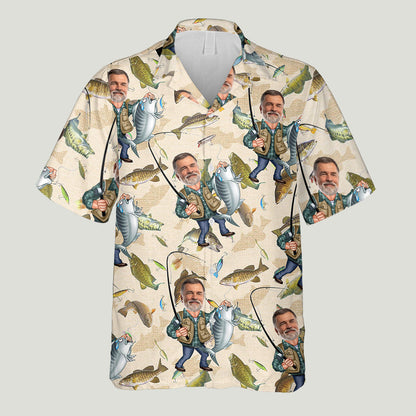 Fishing Shirt - Personalized Fishing Hawaiian Shirt