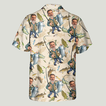 Fishing Shirt - Personalized Fishing Hawaiian Shirt