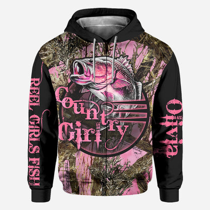 Reel Life - Personalized Fishing All Over Shirt