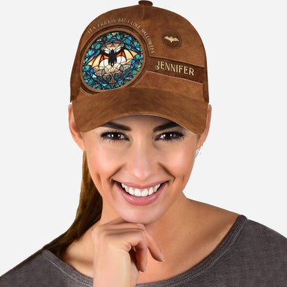 It's Frickin' Bat I Love Halloween - Personalized Witch Classic Cap