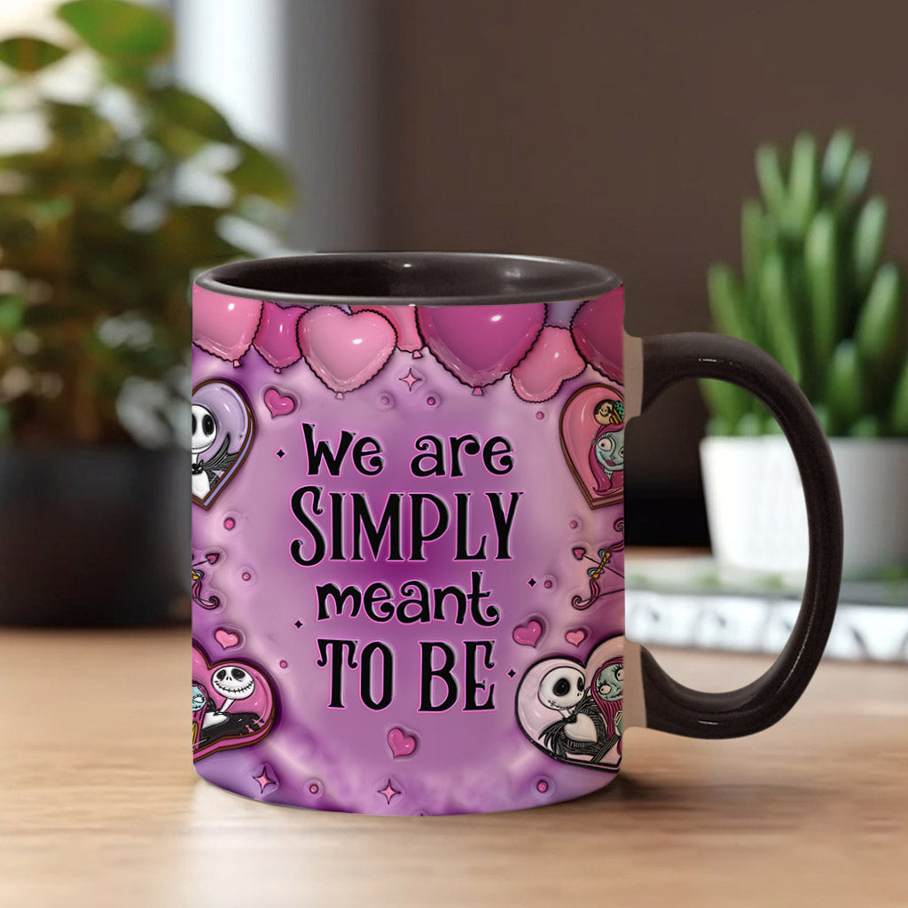You And Me - Personalized Nightmare Accent Mug