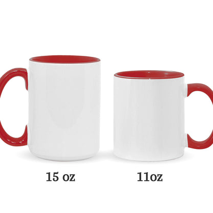 We’re Simply Meant To Be - Personalized Nightmare Accent Mug