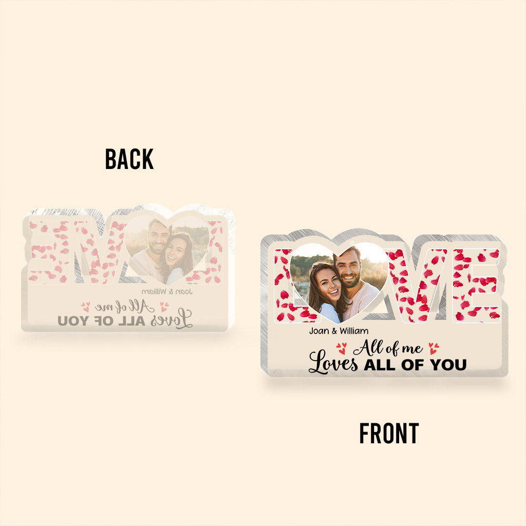 This Is Us - Couple gift for husband, wife, girlfriend, boyfriend - Personalized Custom Shaped Acrylic Plaque