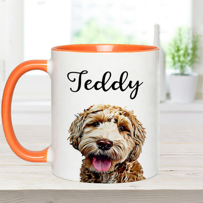 Dog Lover - Personalized Dog Accent Mug