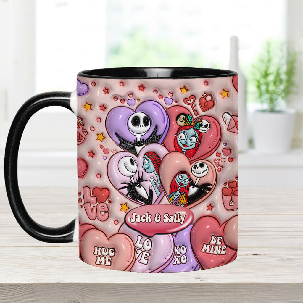 We’re Simply Meant To Be - Personalized Nightmare Accent Mug