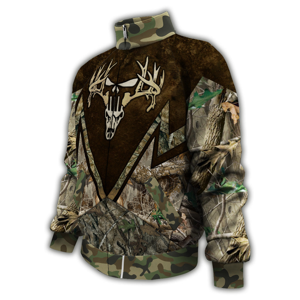 Camo Hunting - Personalized Hunting Zip Jacket