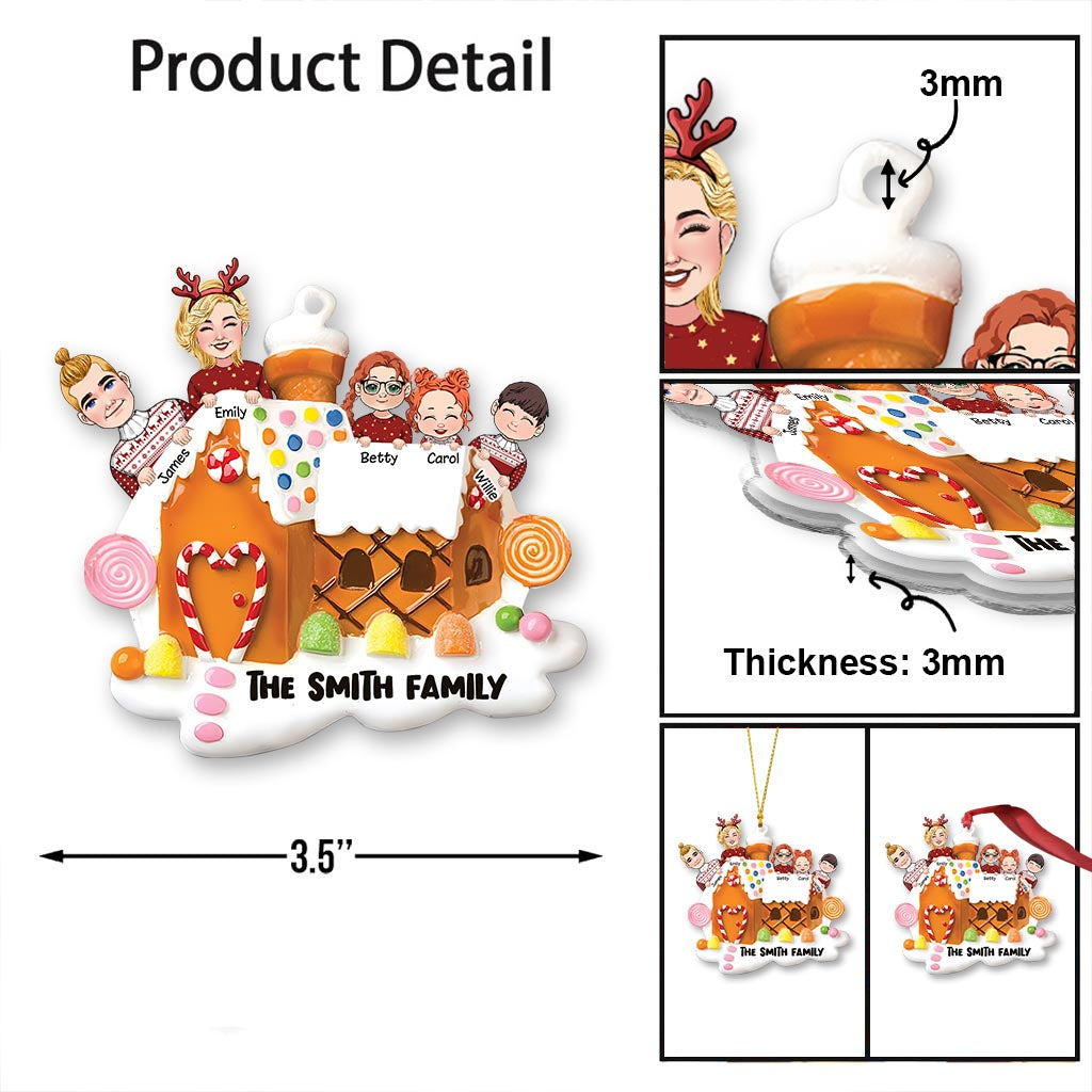 Our Family - Personalized Family Ornament