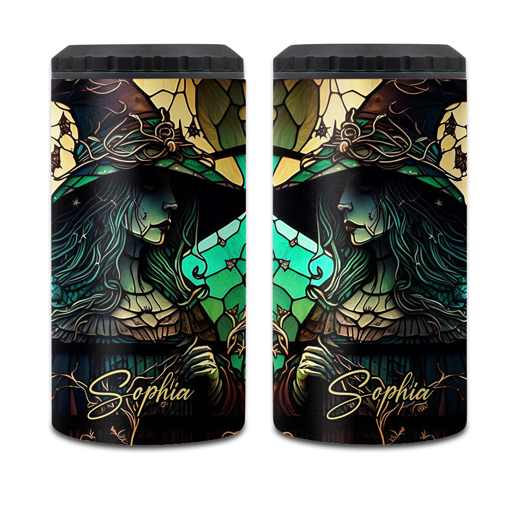 Mysterious Witch - Personalized Witch Can Cooler
