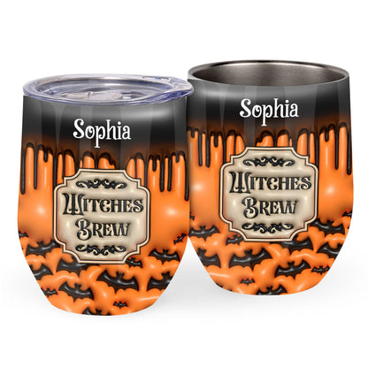 Witches Brew - Personalized Witch Wine Tumbler
