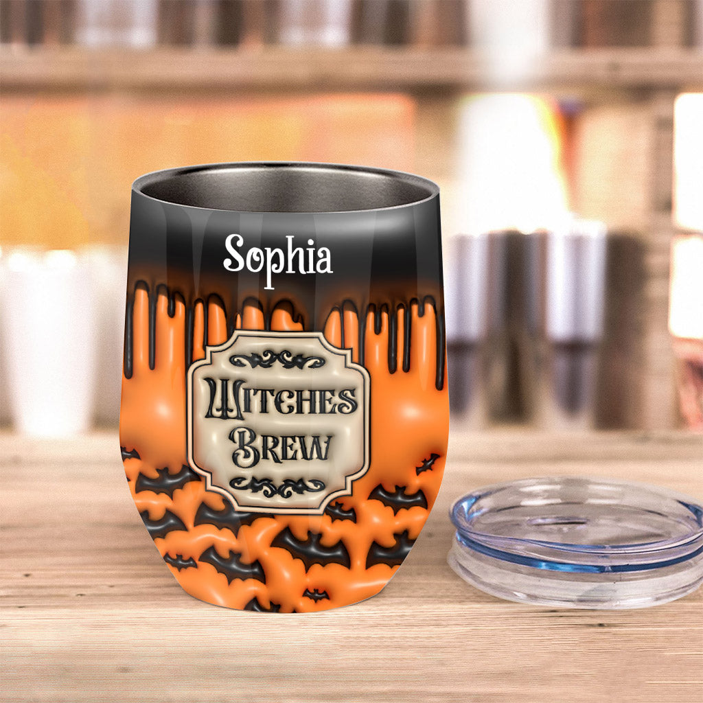 Witches Brew - Personalized Witch Wine Tumbler