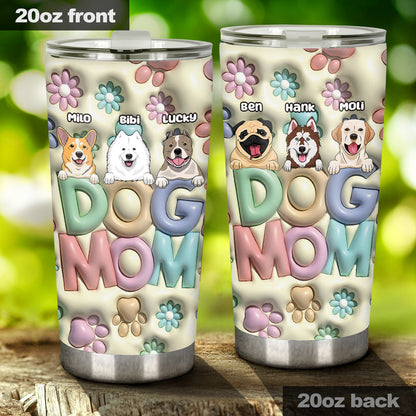 Dog Mom - Personalized Dog Tumbler
