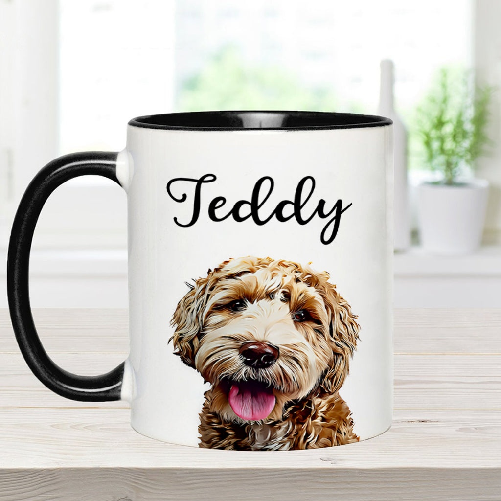 Dog Lover - Personalized Dog Accent Mug