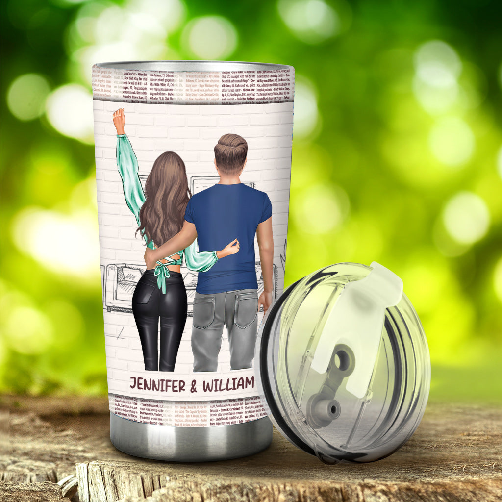 I Could Have Found You Sooner - Personalized Couple Tumbler