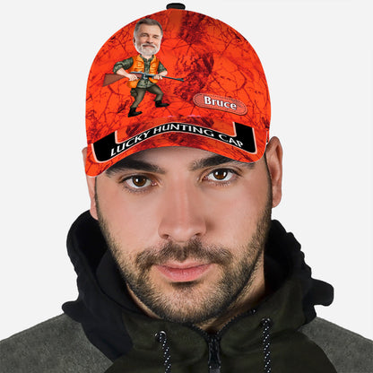 Lucky Hunting Cap - Personalized Hunting Classic Cap