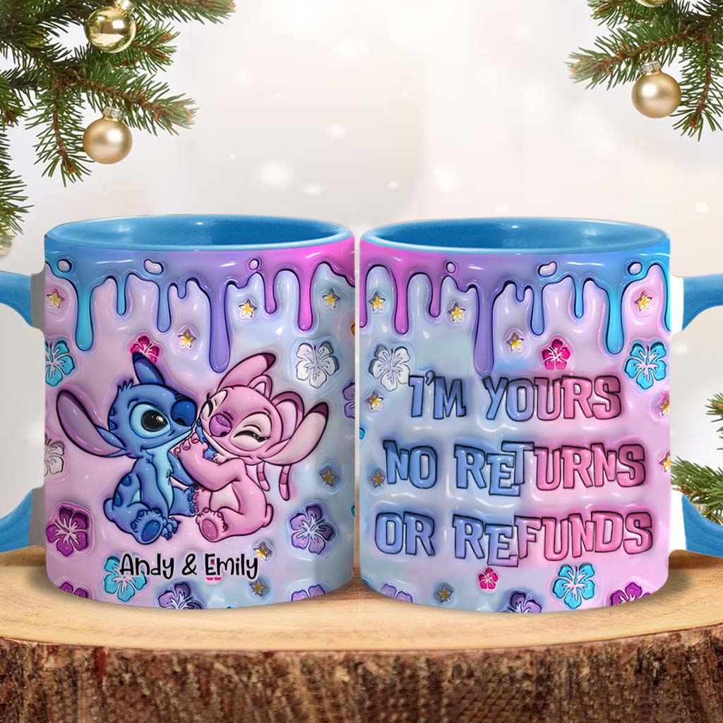 I'm Yours No Returns - Personalized Ohana Accent Mug