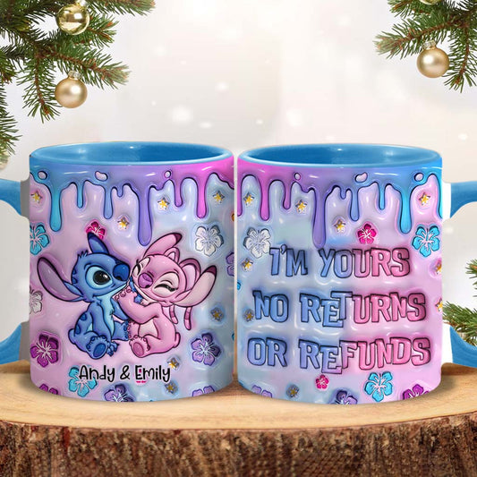 I'm Yours No Returns - Personalized Ohana Accent Mug