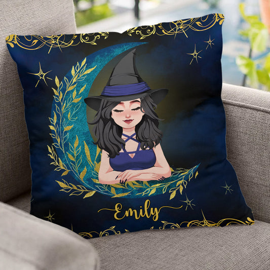 Don't F With My Energy - Personalized Witch Throw Pillow
