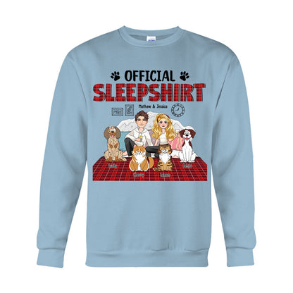 Official Sleepshirt - Personalized Dog T-shirt And Hoodie