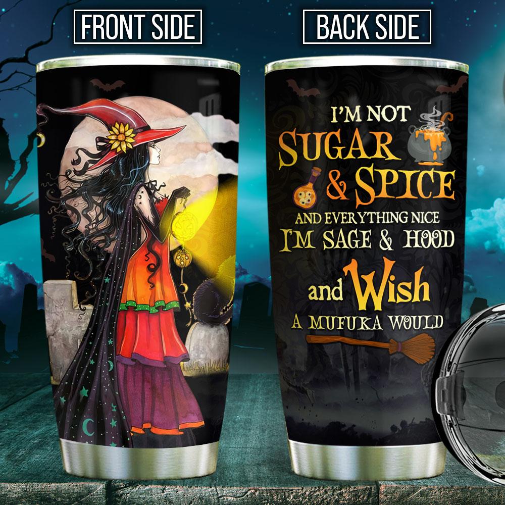 Witch Sage And Hood - Witch Tumbler 0822