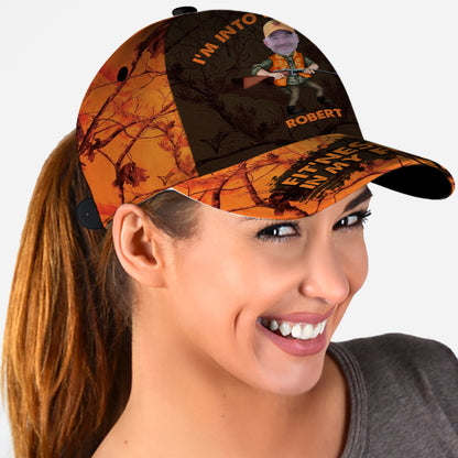 I'm Into Fitness Fit'ness Deer In My Freezer - Personalized Hunting Classic Cap
