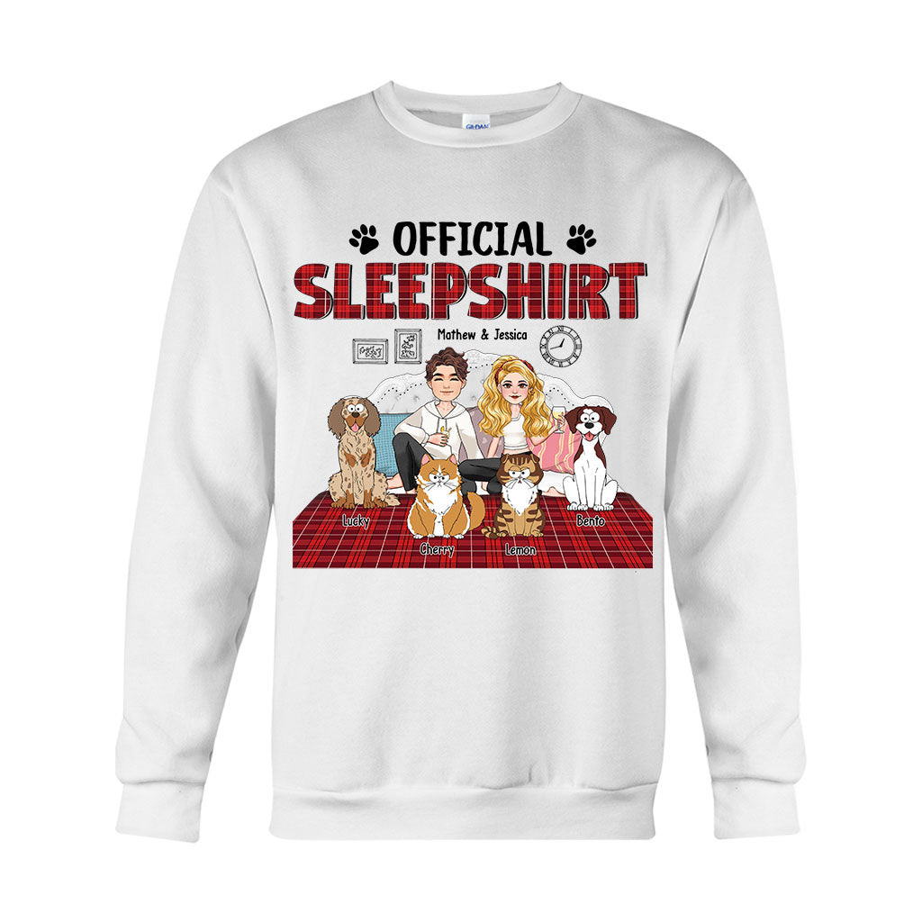 Official Sleepshirt - Personalized Dog T-shirt And Hoodie