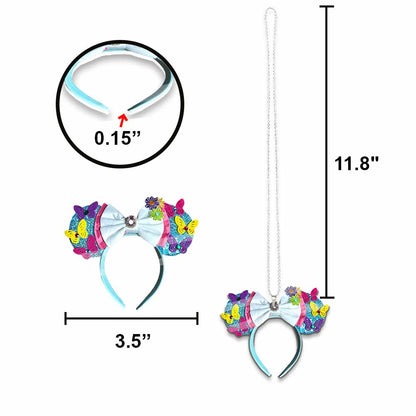 Springtime Mouse Ears - Car ornament (Printed On Both Sides)