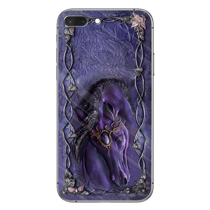Love Horses - Phone Case With 3D Pattern Print