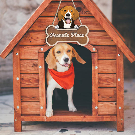 Buddy's Place - Personalized Dog Wood Sign