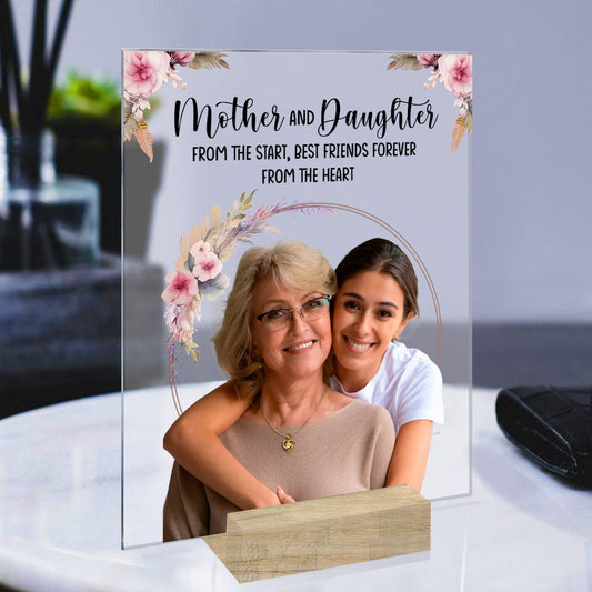 Mother And Children - Personalized Mother Transparent Acrylic Plaque