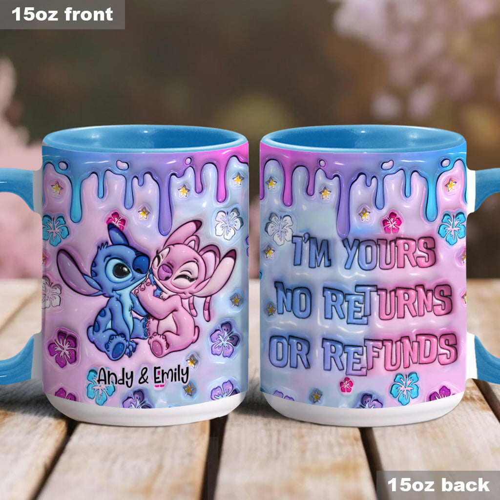 I'm Yours No Returns - Personalized Ohana Accent Mug