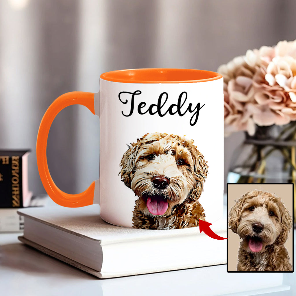Dog Lover - Personalized Dog Accent Mug