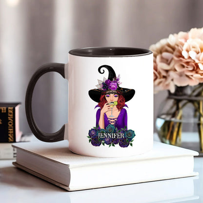 Don't F With My Energy - Personalized Witch Accent Mug