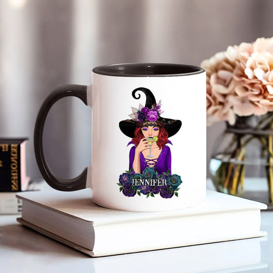 Don't F With My Energy - Personalized Witch Accent Mug