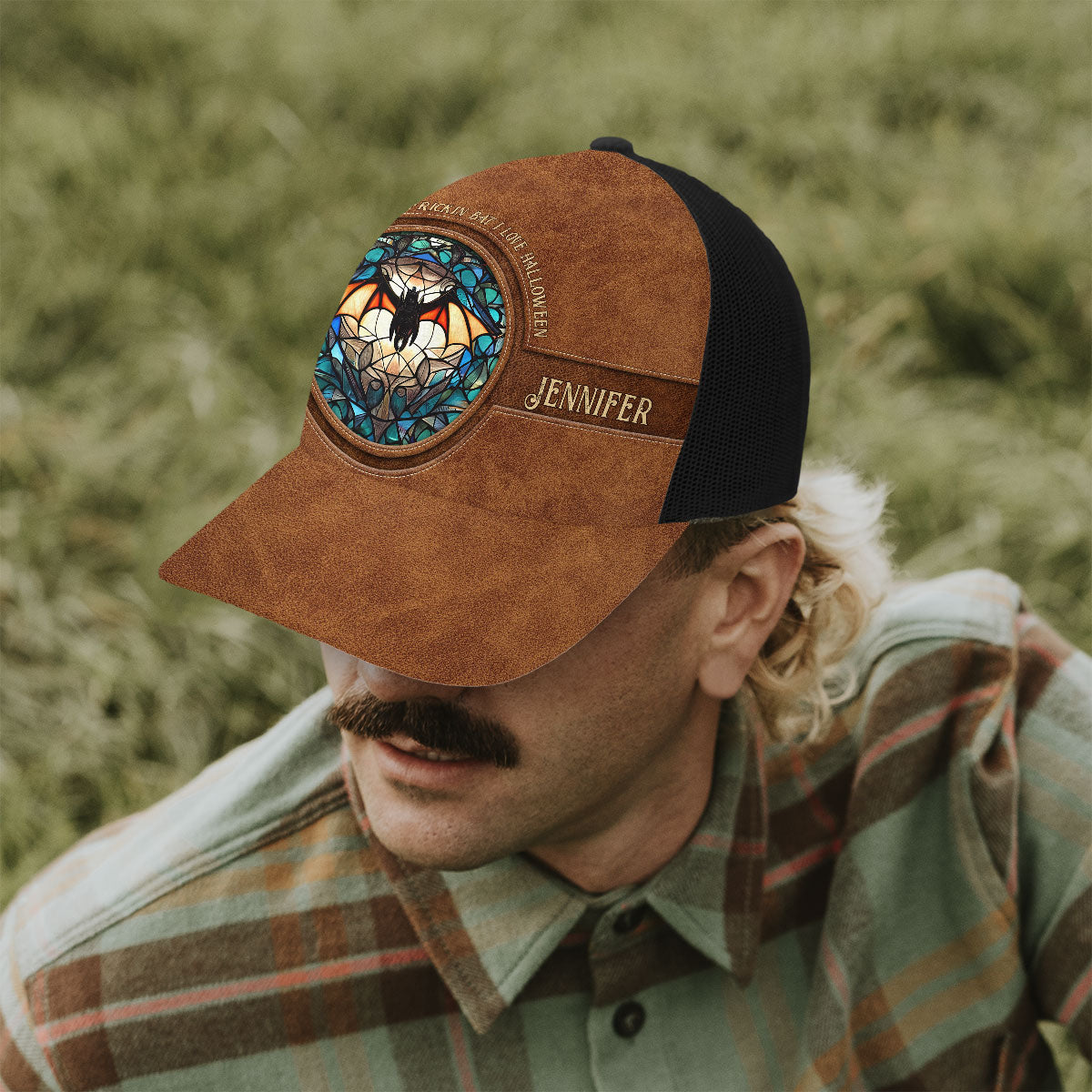 It's Frickin' Bat I Love Halloween - Personalized Witch Trucker Hat