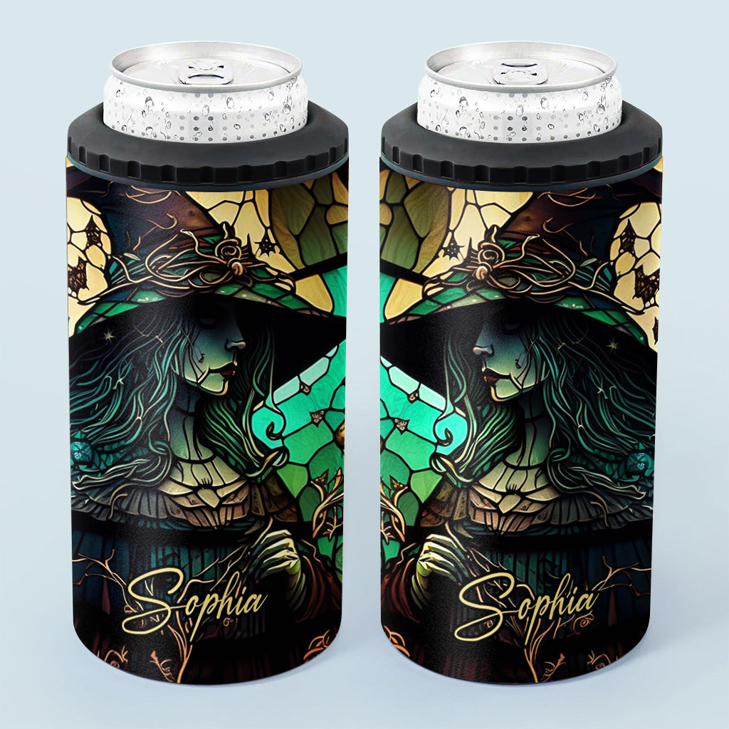 Mysterious Witch - Personalized Witch Can Cooler