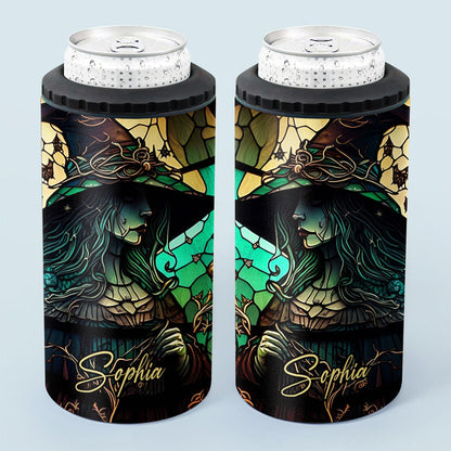 Mysterious Witch - Personalized Witch Can Cooler