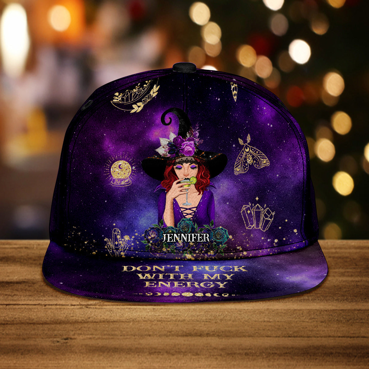 Don't F With My Energy - Personalized Witch Snapback