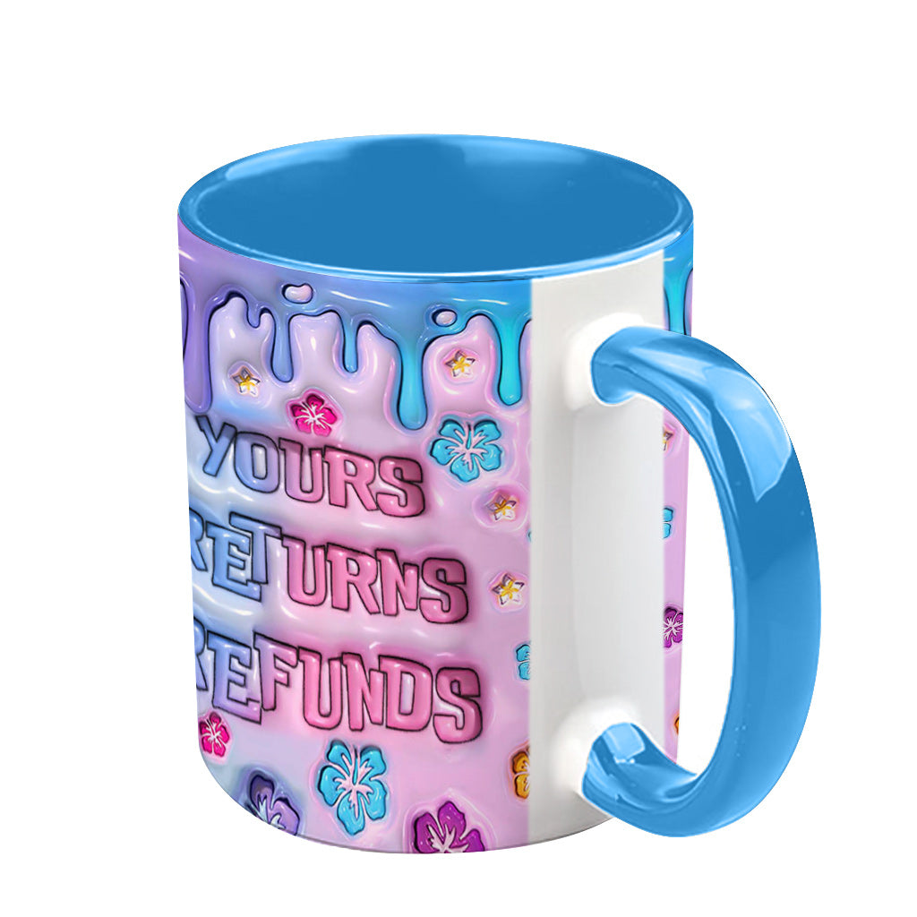 I'm Yours No Returns - Personalized Ohana Accent Mug